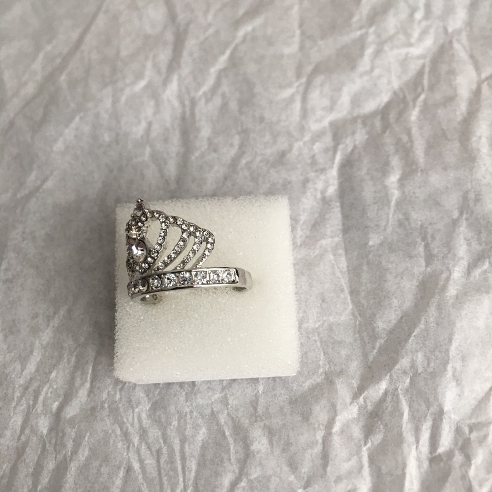 CROWN 👑 SILVER RING - Picture 4 of 8